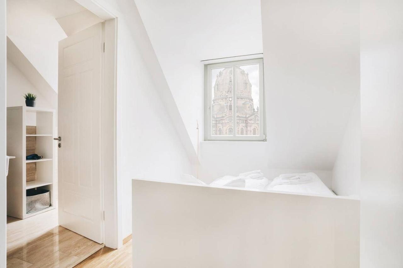Dill Apartment Frauenkirchenblick Dresden Bagian luar foto