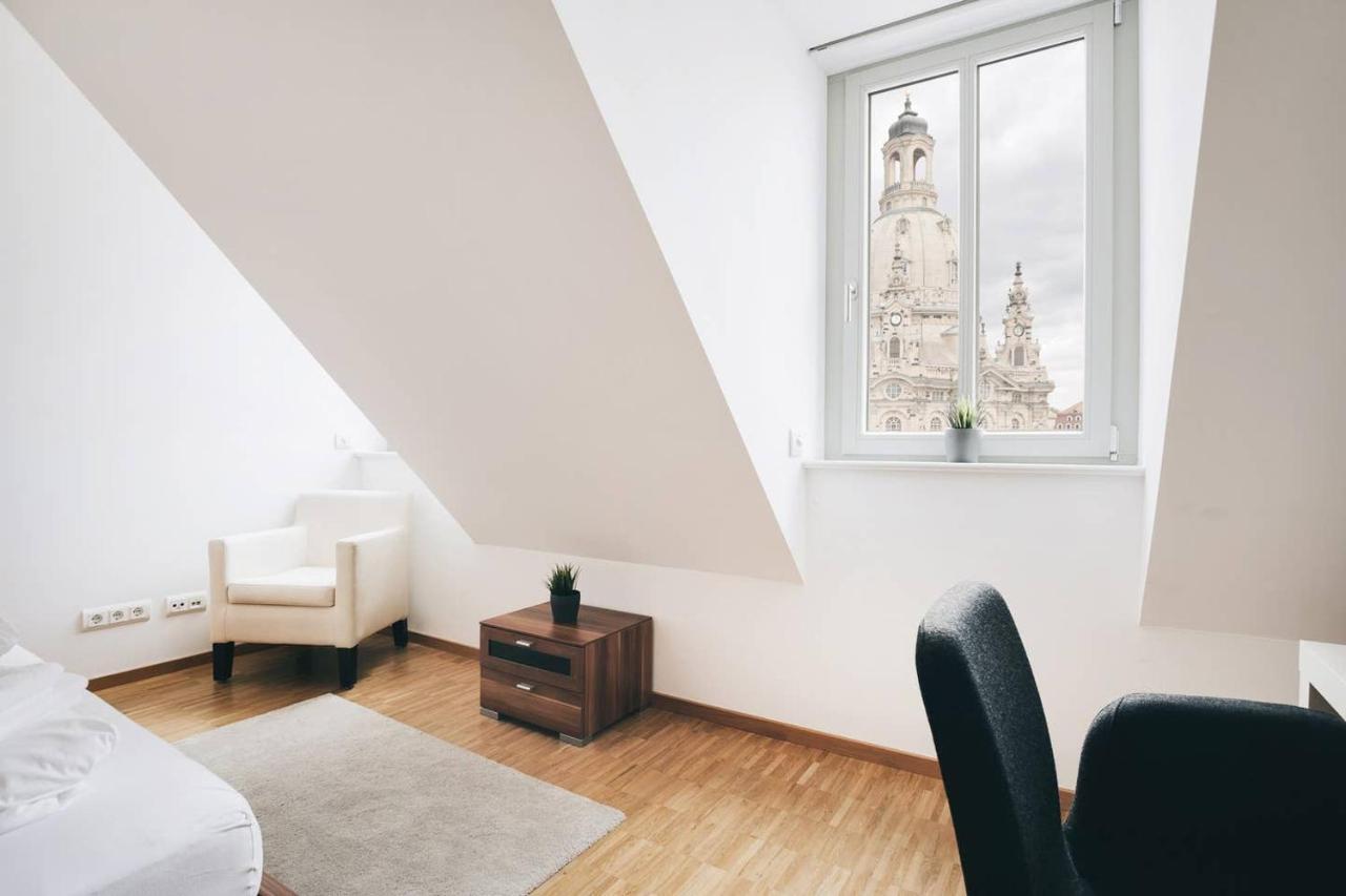 Dill Apartment Frauenkirchenblick Dresden Bagian luar foto
